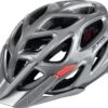 Alpina Mythos 3.0 Fahrradhelm - Dark-silver Black-red