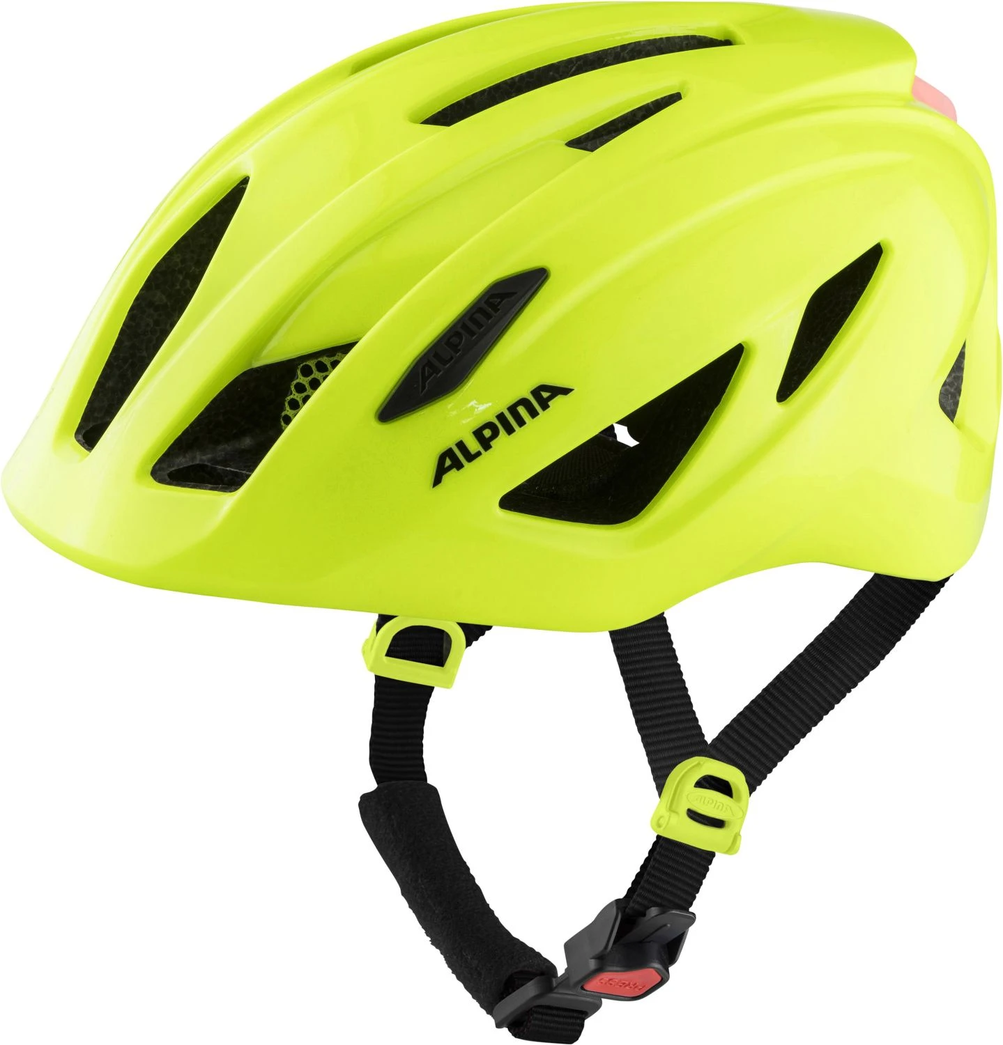 Alpina Pico Flash Kinder Fahrradhelm - Be Visible-gloss (glÀnzend)