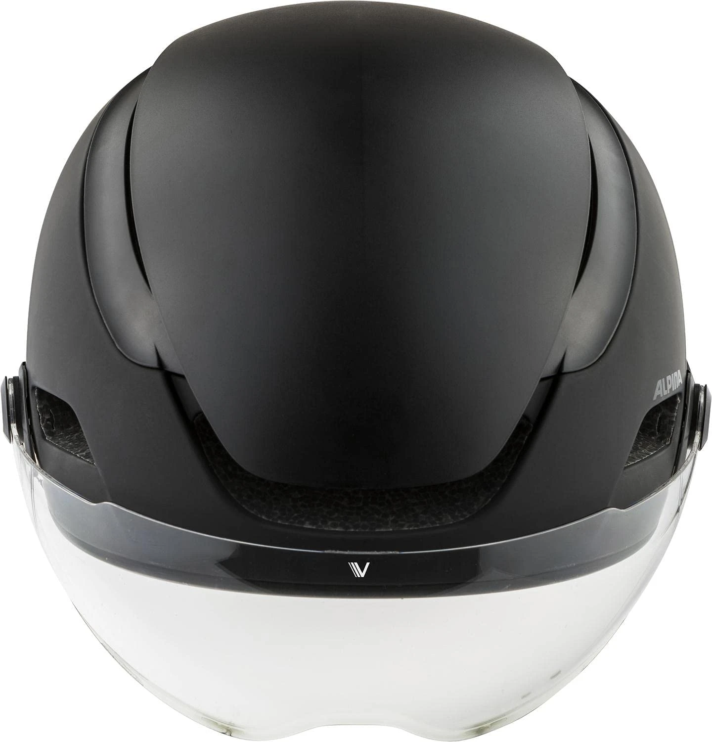 Alpina Altona V Visier-Fahrradhelm - Black Stealth Matt - Image 2
