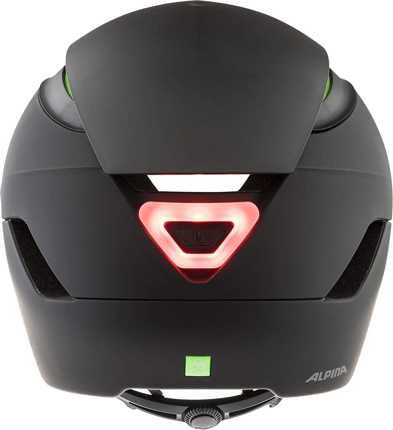 Alpina Altona M Visier-Fahrradhelm - Black Matt - Image 4