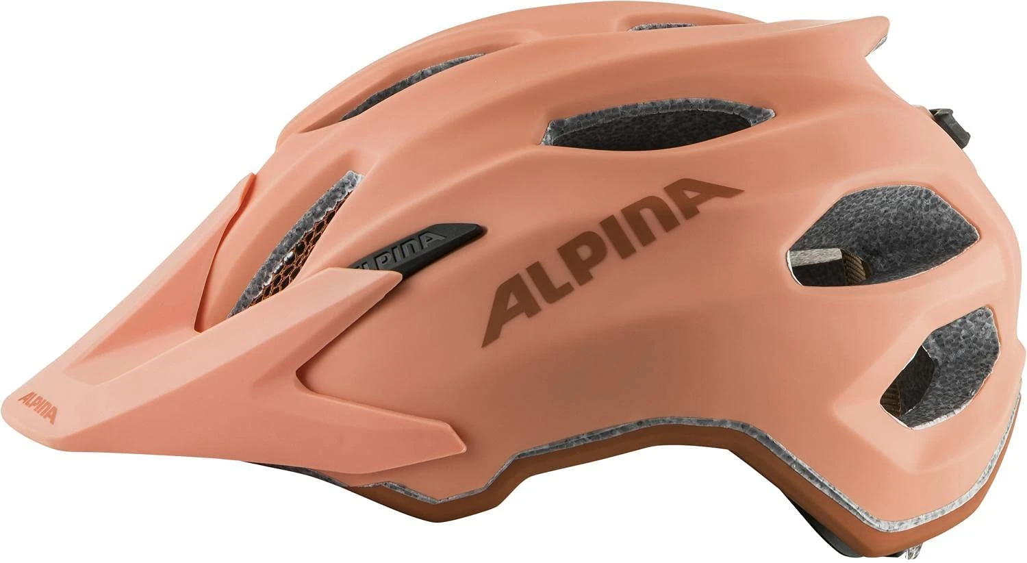 Alpina Carapax Jr. Fahrradhelm - Peach Matt - Image 3