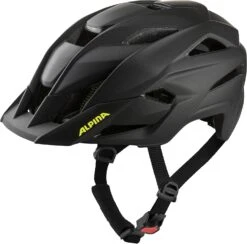Alpina Kamloop Fahrradhelm - Black Neon Yellow Matt
