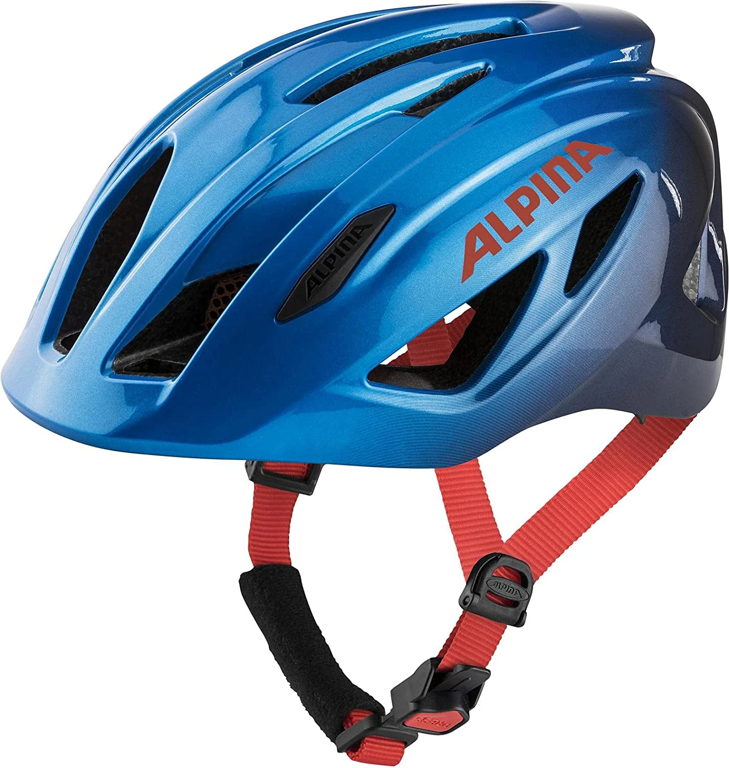 Alpina Pico Kinder Fahrradhelm - True-blue-gloss (glÀnzend)