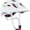 Alpina Fahrradhelm Carapax Jr. White Polka Dots 51-56