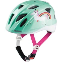 ALPINA Kinder-Helm Ximo Flash Mint Unicorn