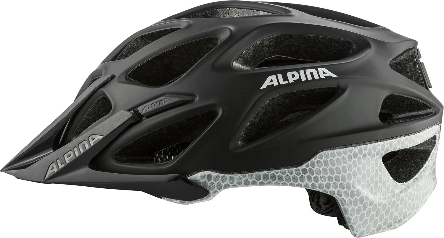 Alpina Mythos Reflective Fahrradhelm - Black Reflective - Image 4